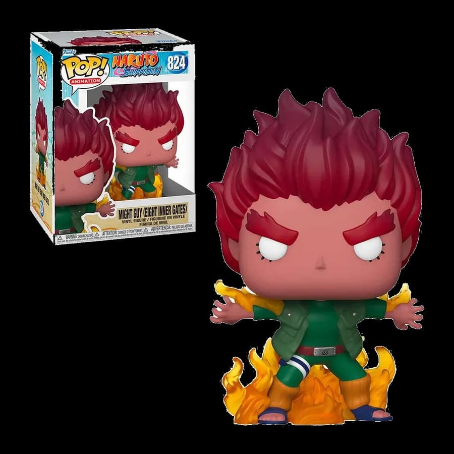 FUNKO POP! ANIMATION: NARUTO SHIPPUDEN - MIGHTY GUY (EIGHT INNER GATES) #824 VINYL FIGURE