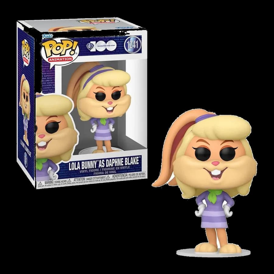 FUNKO POP! ANIMATION: WARNER BROS 100th - LOLA BANNY AS DAPHNE BLAKE #1241 VINYL FIGURE