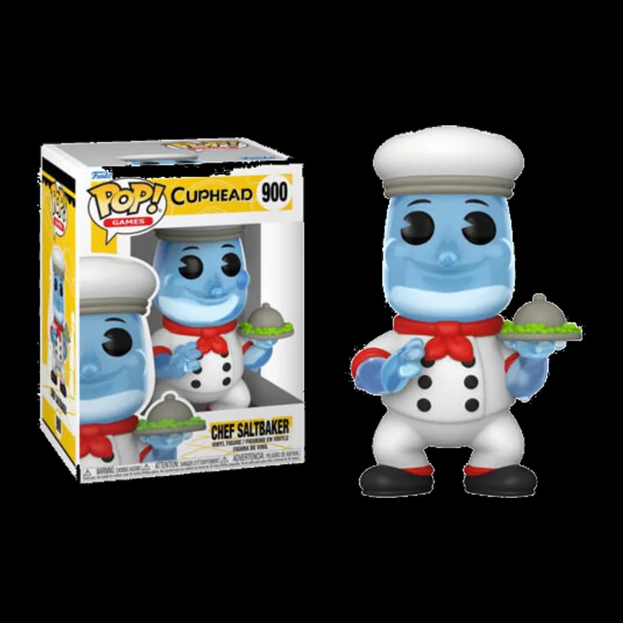 FUNKO POP! GAMES: CUPHEAD - CHEF SALTBAKER #900 VINYL FIGURE