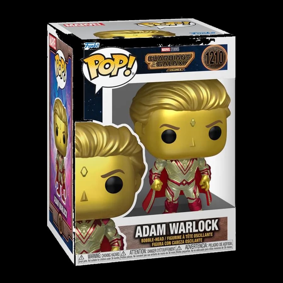 FUNKO POP! MARVEL: GUARDIANS OF THE GALAXY VOL.3 - ADAM WARLOCK #1210 BOBBLE-HEAD VINYL FIGURE