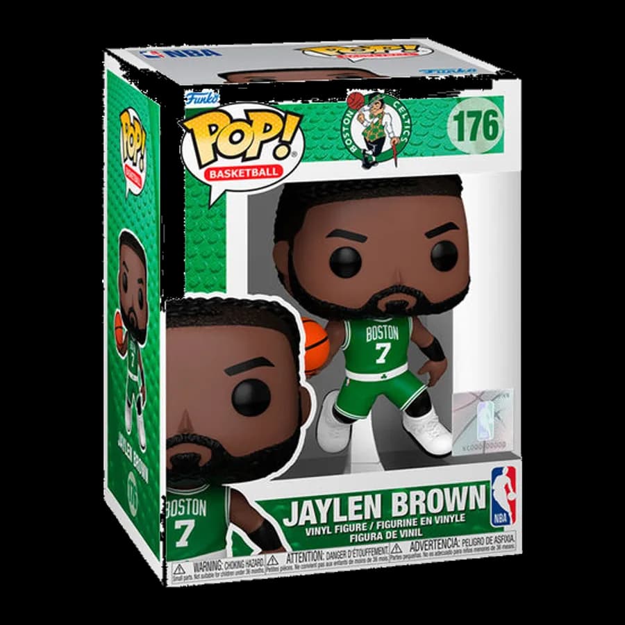 FUNKO POP! BASKETBALL NBA: BOSTON CELTICS - JAYLEN BROWN #176 VINYL FIGURE
