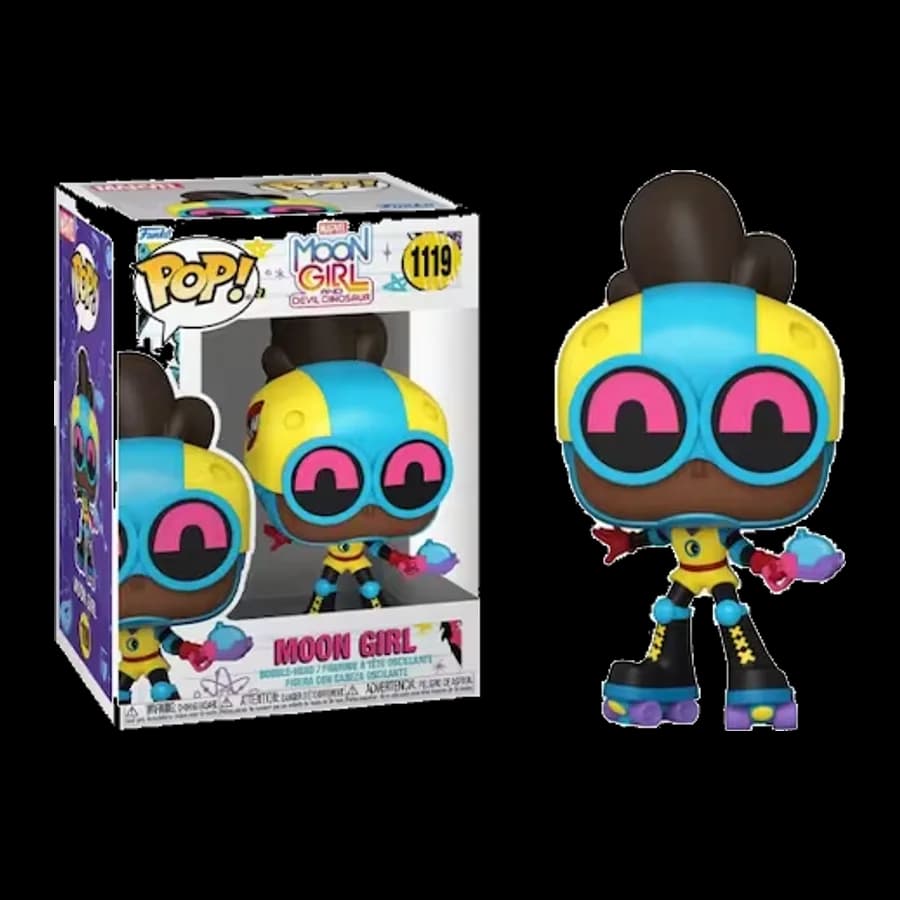 FUNKO POP! MARVEL: MOON GIRL AND DEVIL DINOSAUR S1 - MOON GIRL #1119 VINYL FIGURE