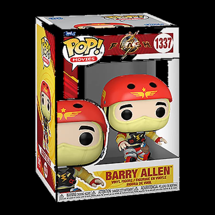 FUNKO POP! MOVIES DC: THE FLASH - BARRY ALLEN (HOMEMADE SUIT) #1337 VINYL FIGURE