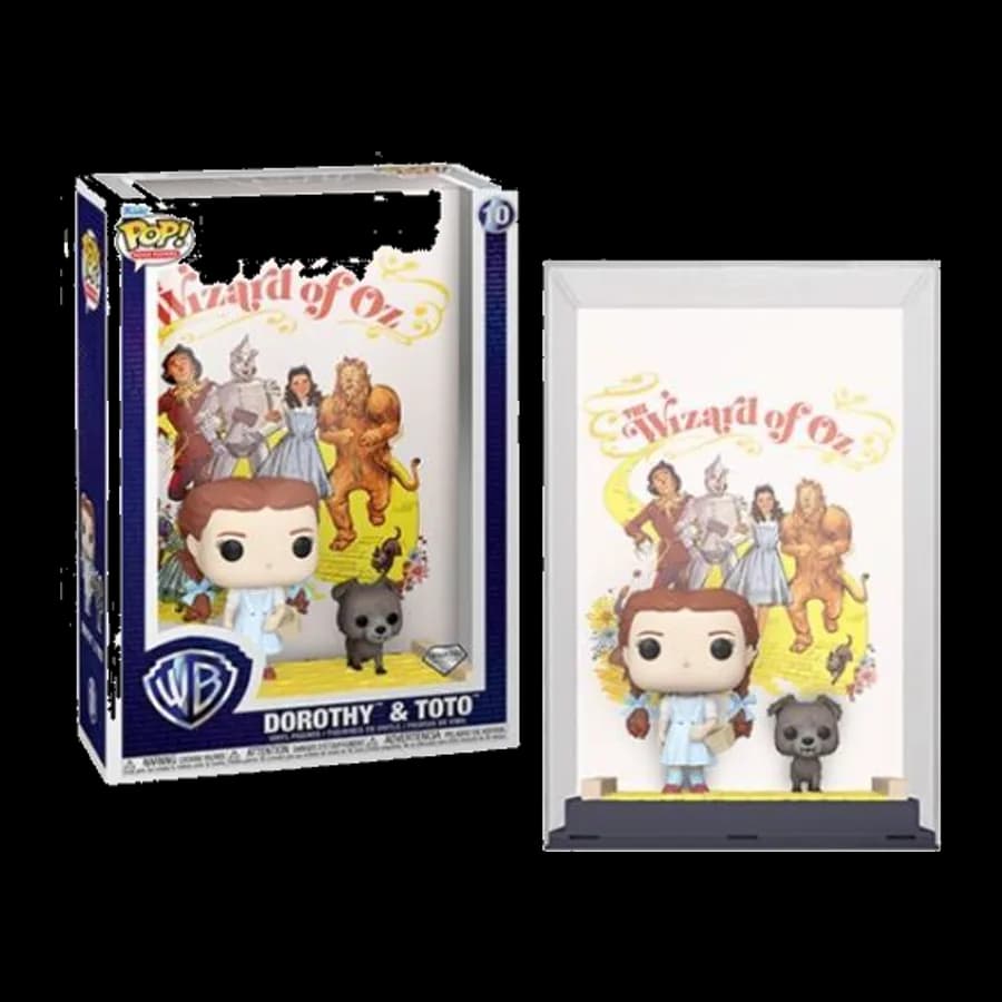 FUNKO POP! MOVIE POSTERS: WARNER BROS THE WIZARD OF OZ - DOROTHY & TOTO (DIAMOND COLLECTION) #10 VINYL FIGURE