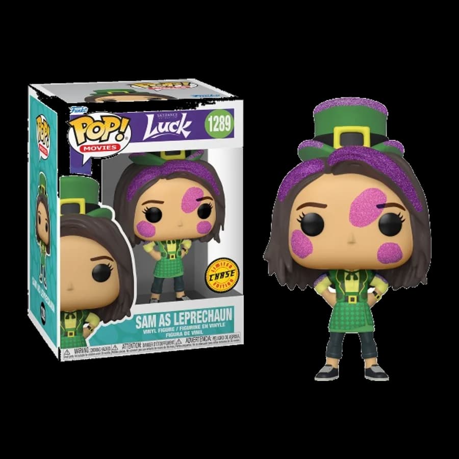 FUNKO POP! MOVIES: LUCK - SAM AS LEPRECHAUN {CHASE} #1289 VINYL FIGURE