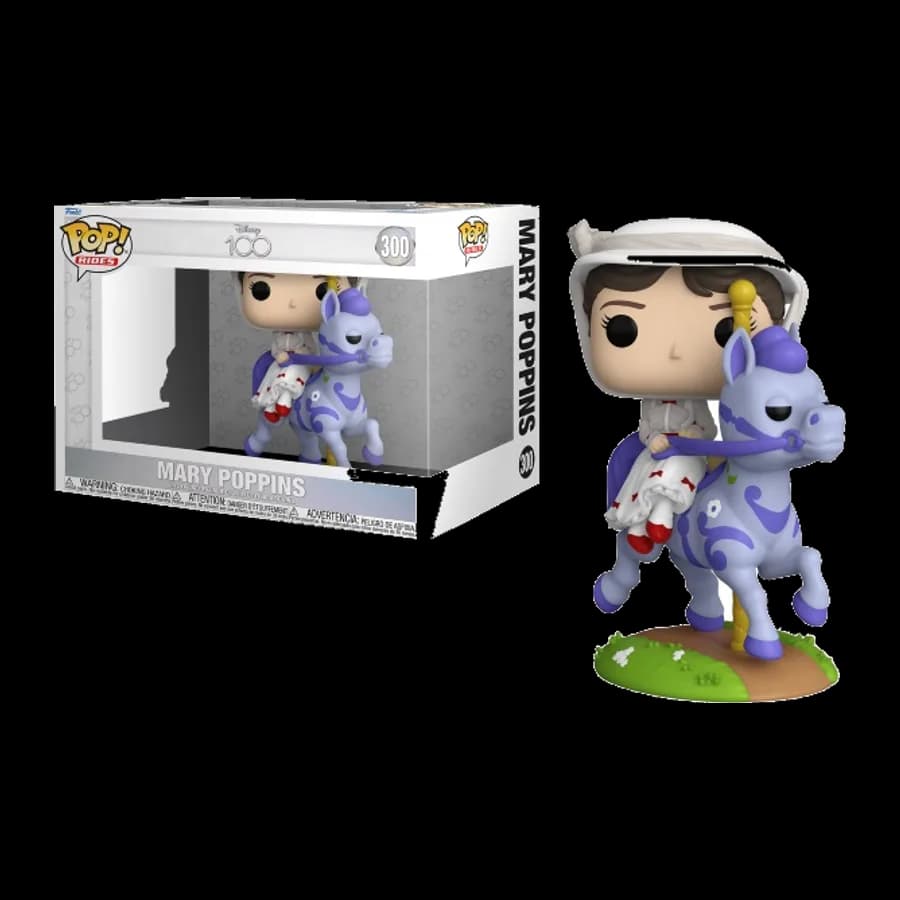 FUNKO POP! RIDES: DISNEY 100th - MARY POPPINS #300 VINYL FIGURE