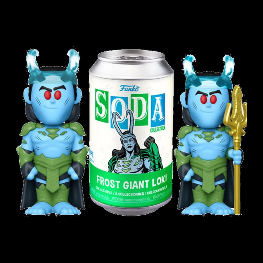 FUNKO VINYL SODA MARVEL: WHAT IF...? - FROST GIANT LOKI* COLLECTIBLE FIGURE
