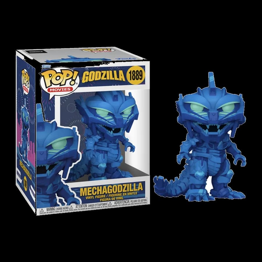 FUNKO POP! PREMIUM MOVIES: GODZILLA - MECHAGODZILLA (RETRO-FUTURISM) #1889 VINYL FIGURE