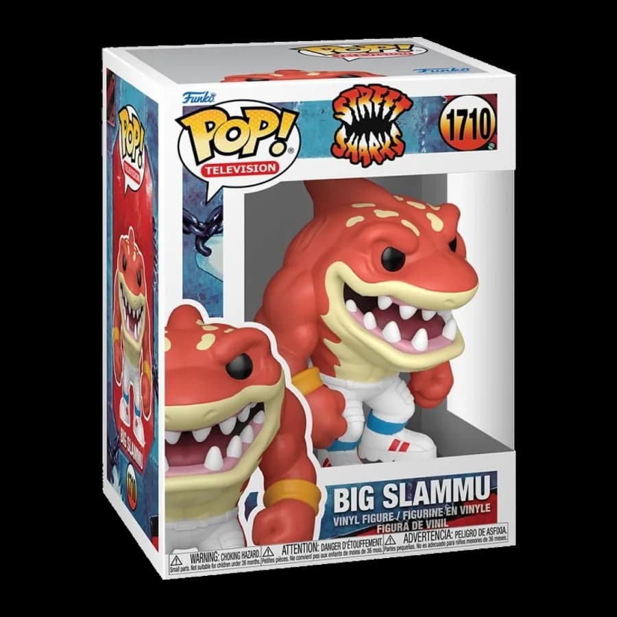FUNKO POP! TELEVISION: STREET SHARKS - BIG SIAMMU #1710 VINYL FIGURE