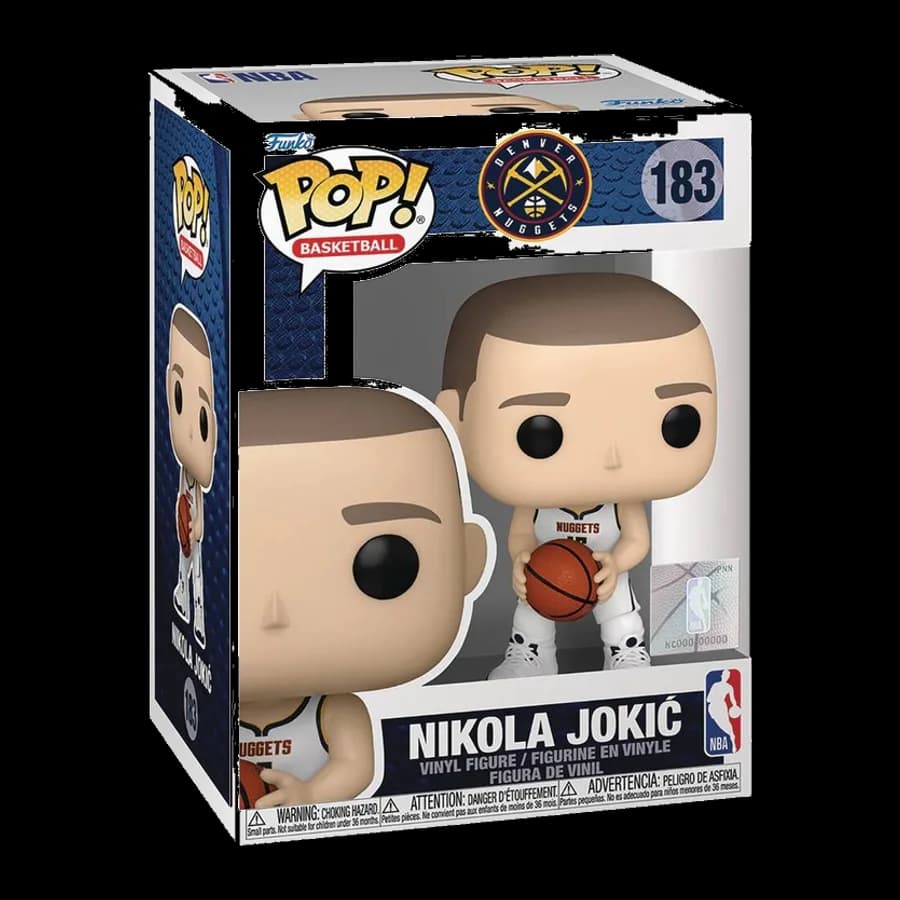 FUNKO POP! BASKETBALL NBA: DENVER NUGGETS - NIKOLA JOKIC #183 VINYL FIGURE