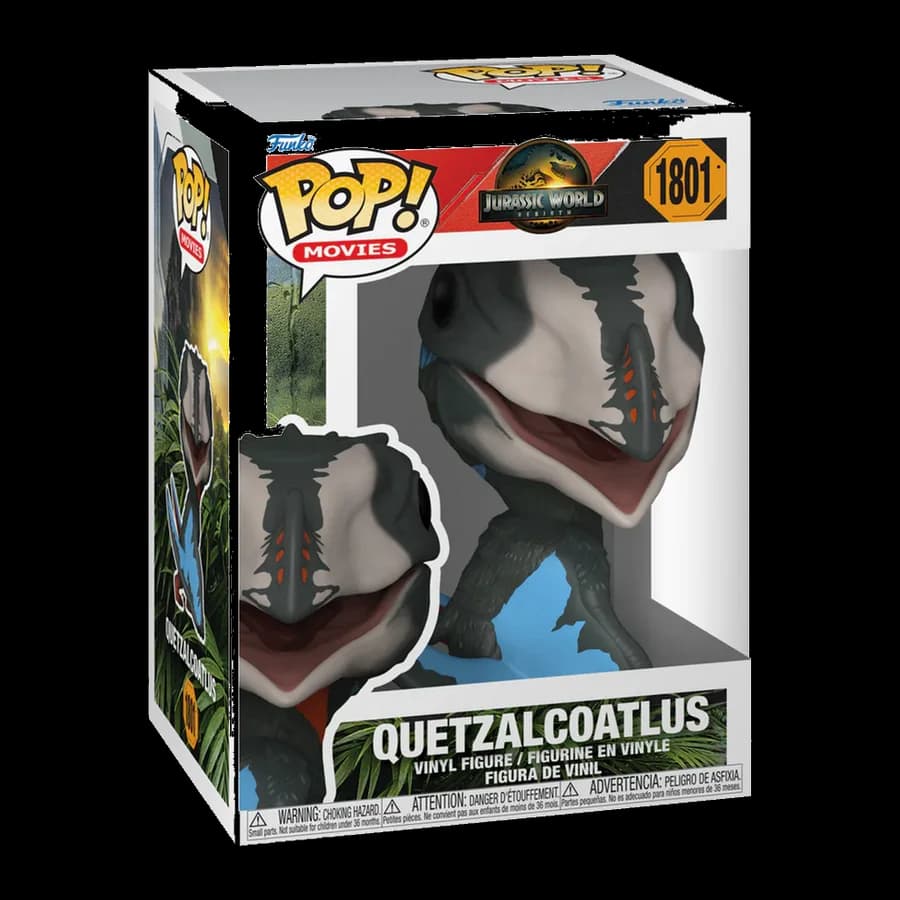 FUNKO POP! MOVIES: JURASSIC WORLD: REBIRTH - QUETZALCOATLUS #1801 VINYL FIGURE