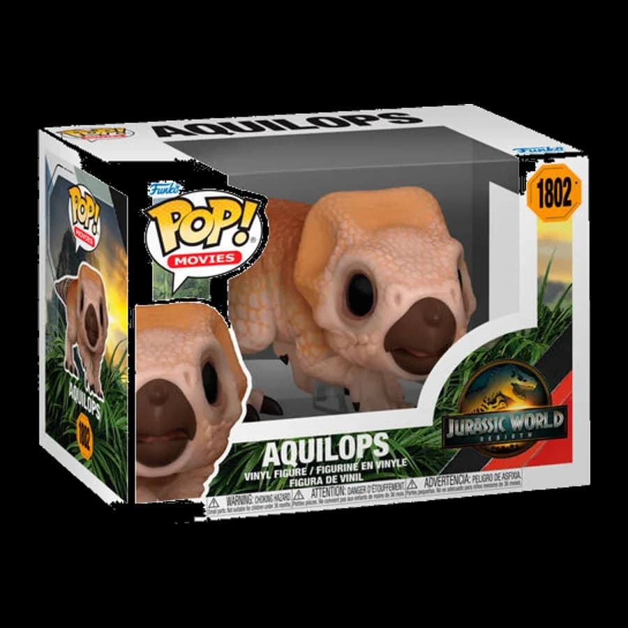 FUNKO POP! MOVIES: JURASSIC WORLD: REBIRTH - AQUILOPS #1802 VINYL FIGURE
