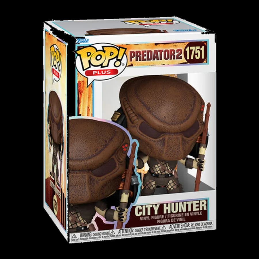 FUNKO POP! PLUS: PREDATOR 2 - CITY HUNTER #1751 VINYL FIGURE