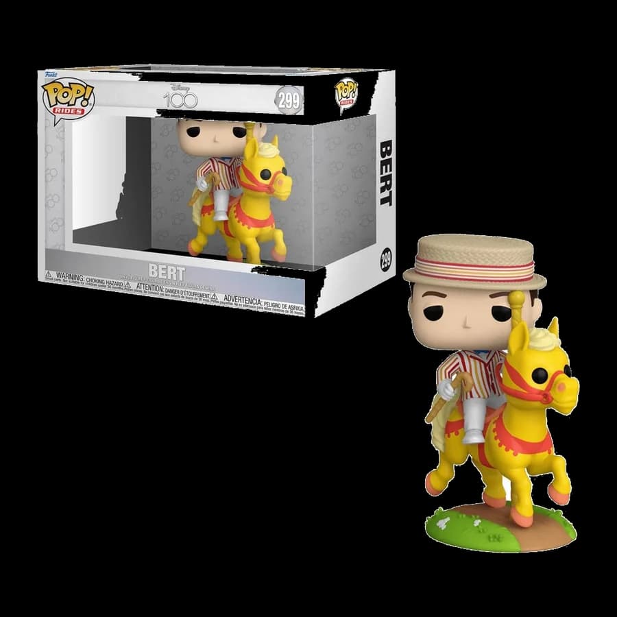 FUNKO POP! RIDES: DISNEY 100th - BERT #299 VINYL FIGURE