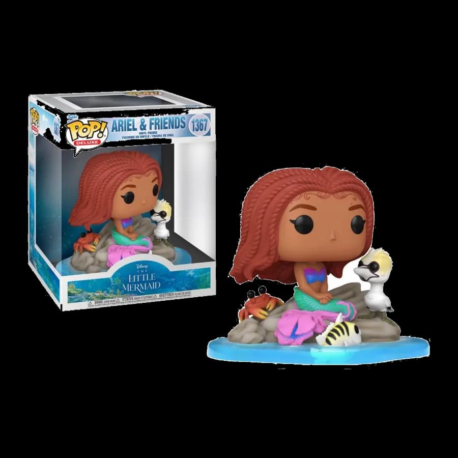 FUNKO POP! DELUXE: DISNEY THE LITTLE MERMAID - ARIEL AND FRIENDS #1367 VINYL FIGURE