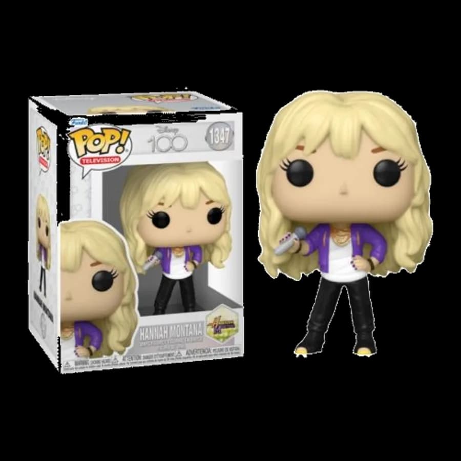 FUNKO POP! TELEVISION: DISNEY'S 100th - HANNAH MONTANA #1347 VINYL FIGURE