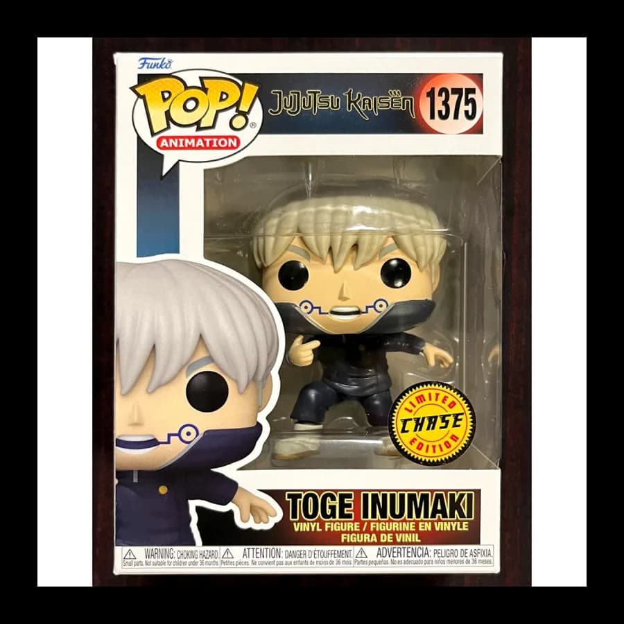 FUNKO POP! ANIMATION:JUJUTSU KAISEN - TOGE INUMAKI #1375 {CHASE} VINYL FIGURE