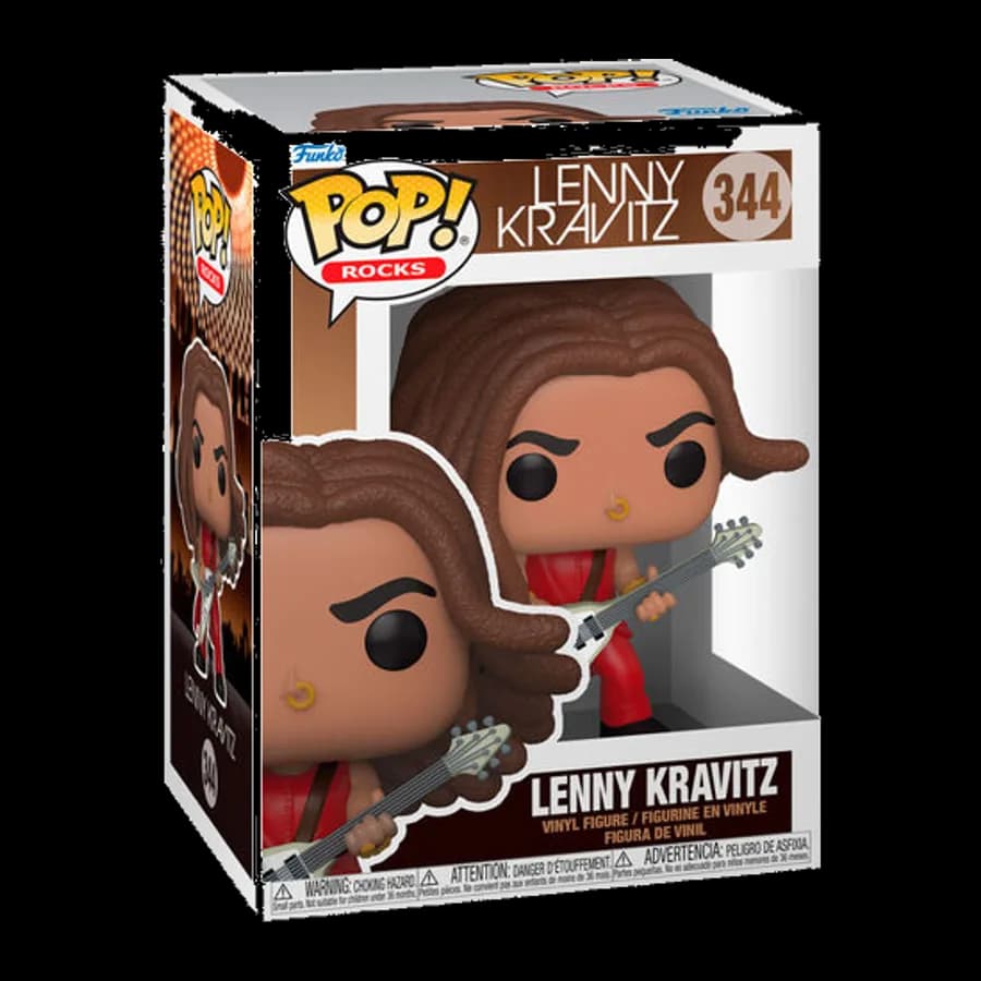 FUNKO POP! ROCKS: LENNY KRAVITZ #344 VINYL FIGURE