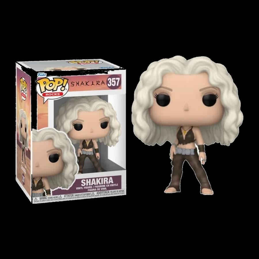 FUNKO POP! ROCKS: SHAKIRA (WHEREVER/WHEREVER) #357 VINYL FIGURE