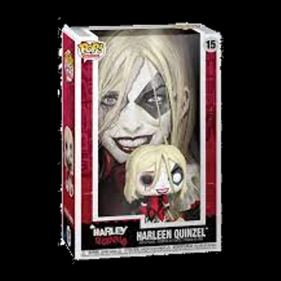 FUNKO POP! COMIC COVERS: DC SUPER HEROES HARLEY QUINN - HARLEEN QUINZEL #15 VINYL FIGURE