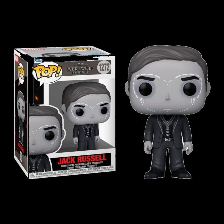 FUNKO POP! MARVEL: WEREWOLF BY NIGHT - JACK RUSSELL #1272 BOBBLE-HEAD VINYL FIGURE