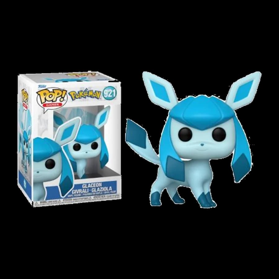 FUNKO POP! GAMES: POKEMON - GLACEON #921 VINYL FIGURE