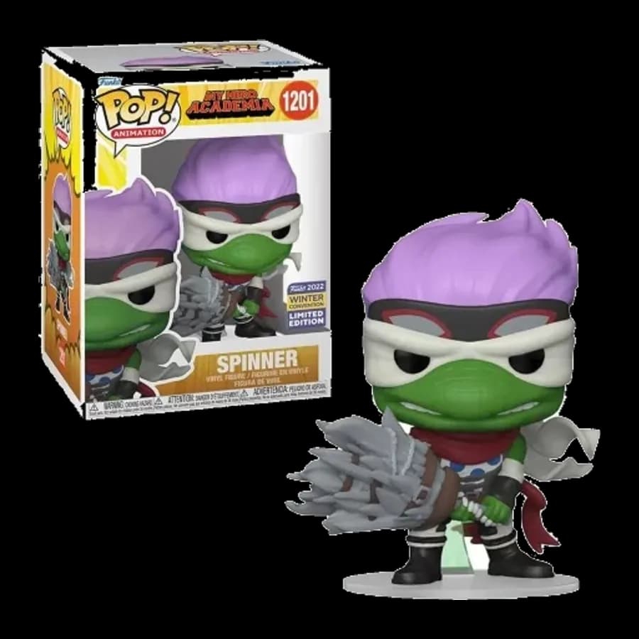 FUNKO POP! ANIMATION: MY HERO ACADEMIA - SPINNER (Winter Convention Limited Edition) #1201 VINYL FIGURE