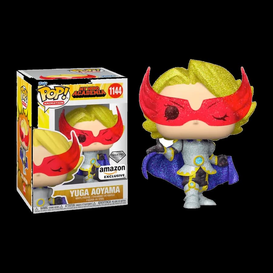 FUNKO POP! ANIMATION: MY HERO ACADEMIA S9 - YUGA AOYAMA (Glitter) (Diamond Collection) #1144 VINYL FIGURE