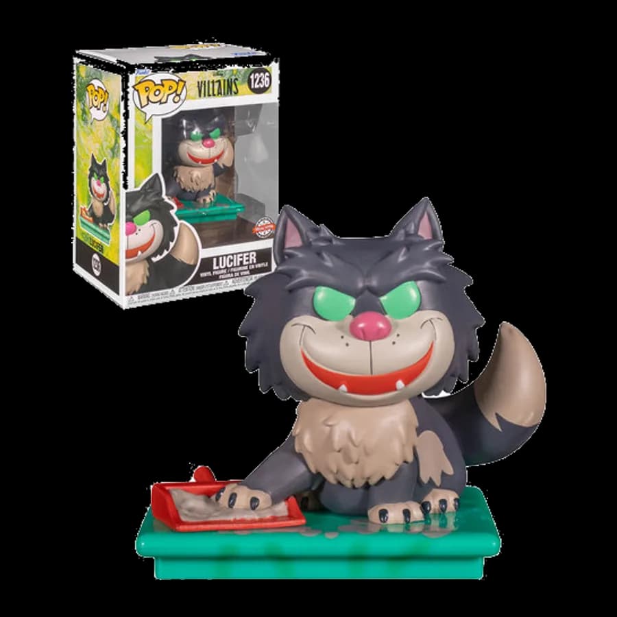 FUNKO POP! DISNEY VILLAINS: LUCIFER (Special Edition) #1236 VINYL FIGURE
