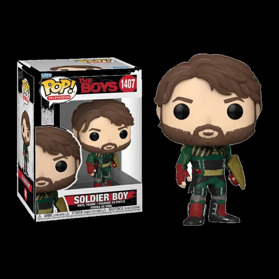 FUNKO POP! TELEVISION: THE BOYS - SOLDIER BOY #1407 VINYL FIGURE