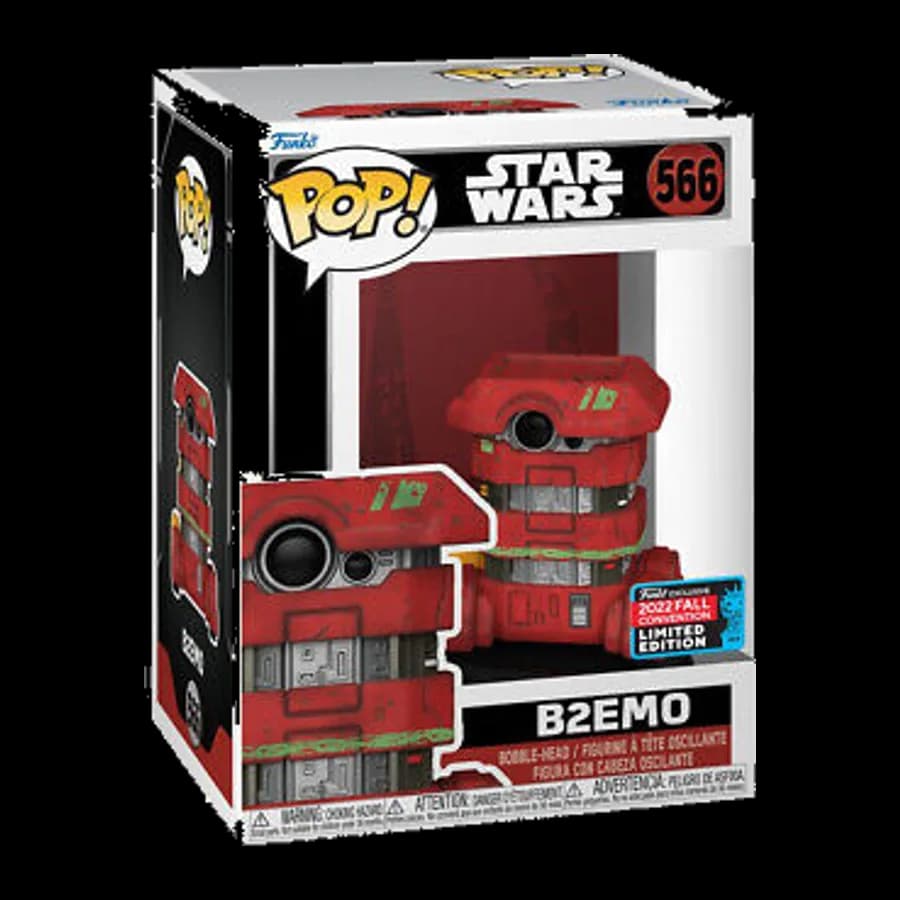 FUNKO POP! DISNEY STAR WARS: ANDOR - B2EMO (2022 Fall Convention Limited Edition) #566 VINYL FIGURE