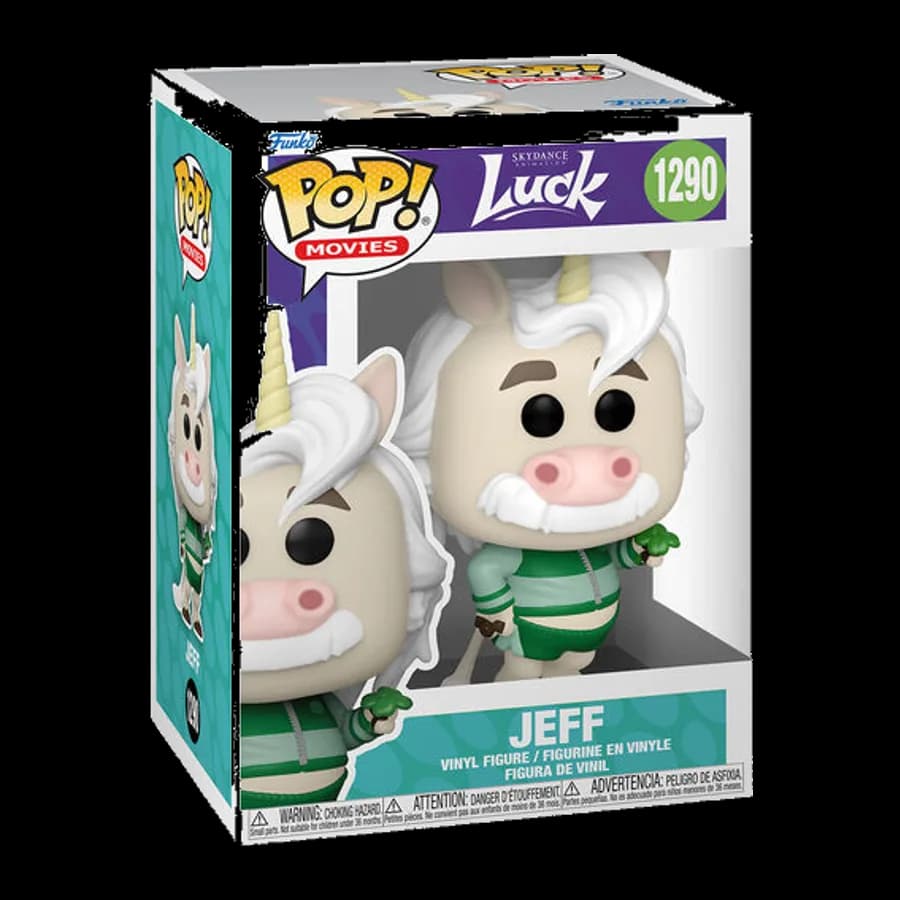 FUNKO POP! MOVIES: LUCK - JEFF #1290 VINYL FIGURE