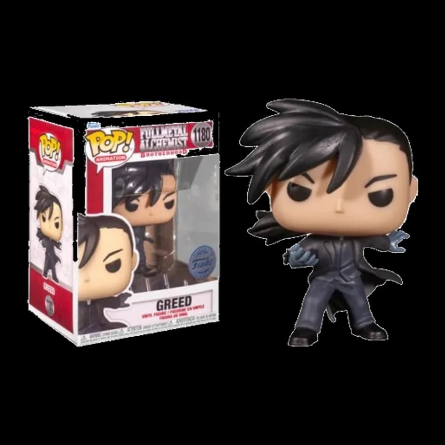 FUNKO POP! ANIMATION: FULL METAL ALCHEMIST BROTHERHOOD S3 - GREED (Special Edition) #1180 VINYL FIGURE