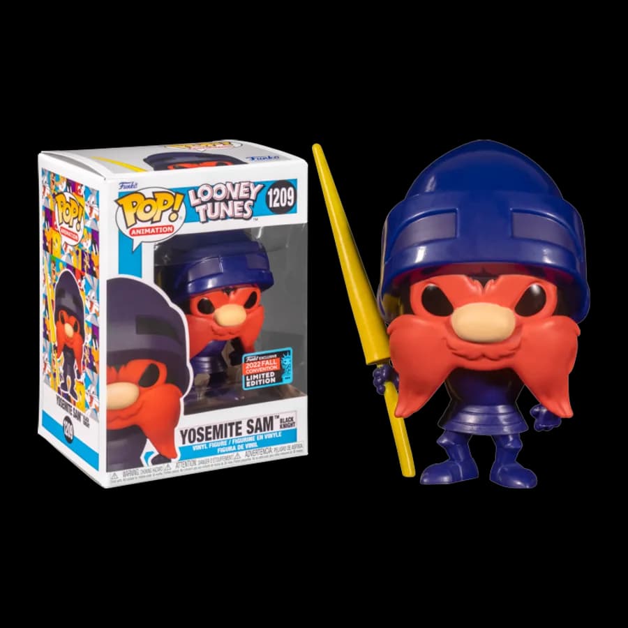 FUNKO POP! ANIMATION: LOONEY TUNES - YOSEMITE SAM (KNIGHT) (2022 Fall Convention Limited) #1163 VINYL FIGURE