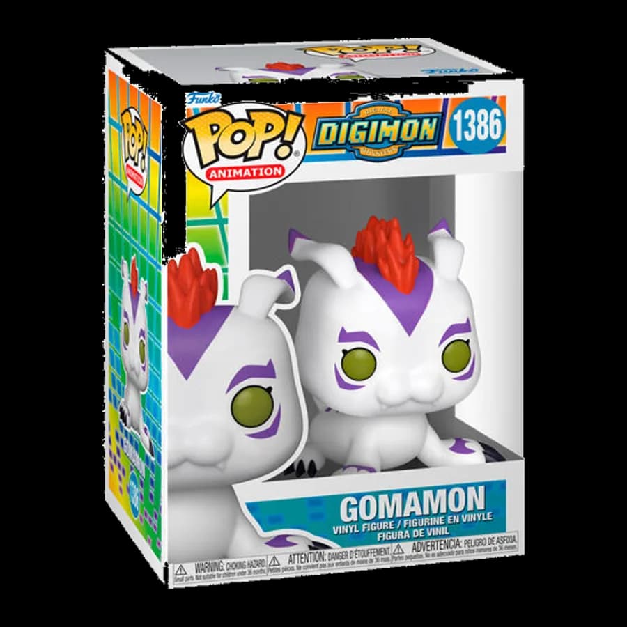FUNKO POP! ANIMATION: DIGIMON - GOMAMON #1386 VINYL FIGURE
