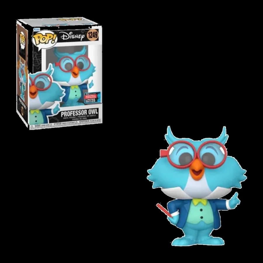 FUNKO POP! DISNEY: PROFESSOR OWL (2022 Fall Convention Limited Edition) #1249 VINYL FIGURE