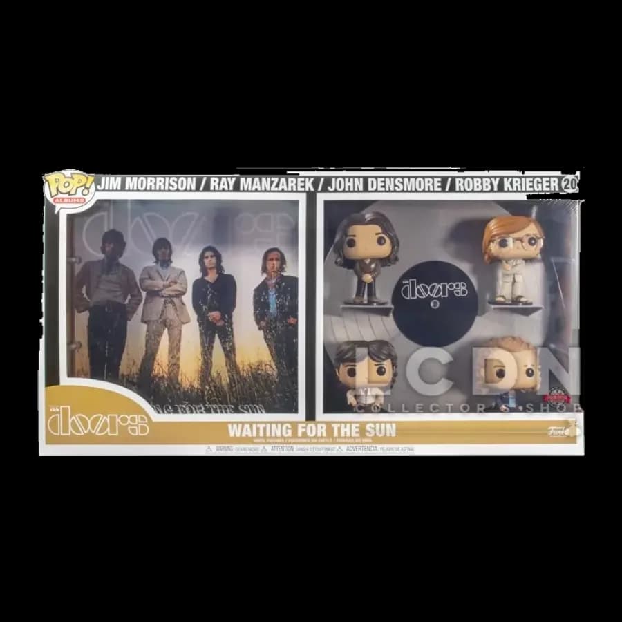 FUNKO POP! ALBUMS DELUXE: THE DOORS - JIM MORRISON / RAY MANZAREK / JOHN DENSMORE / ROBBY KRIEGER #20 VINYL FIGURE
