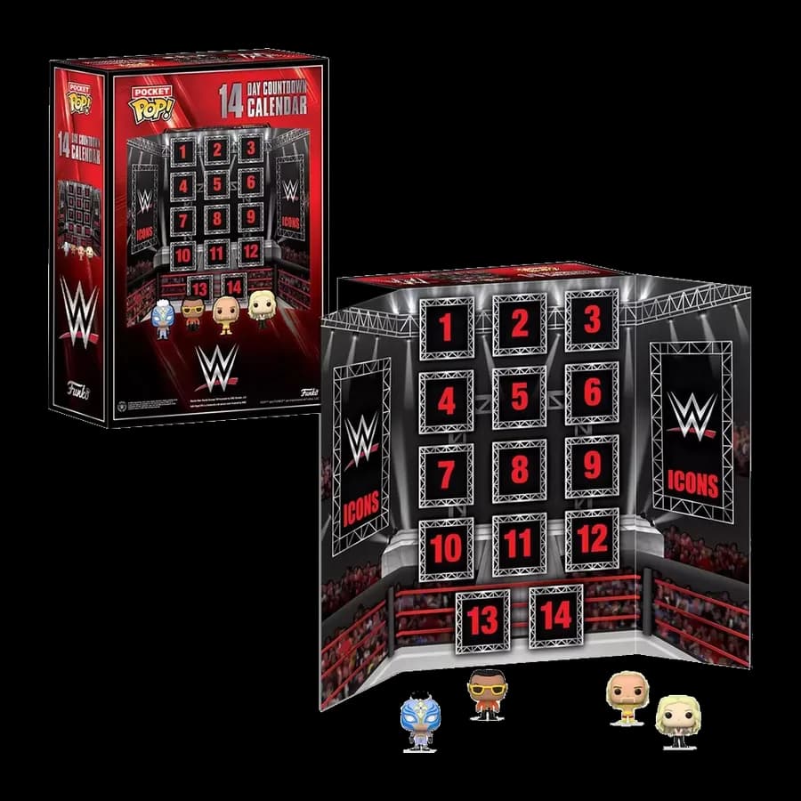 FUNKO POCKET POP! ADVENT CALENDAR: WWE - 2023 14 DAY