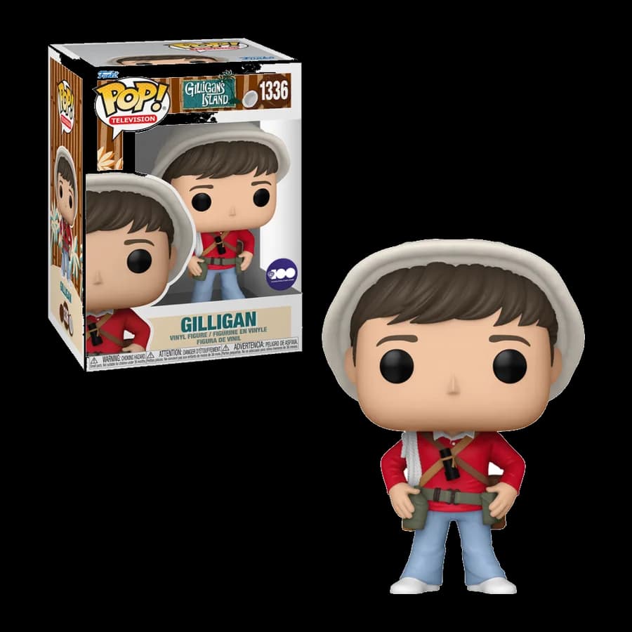 FUNKO POP! TELEVISION: GILLIGAN'S ISLAND - GILLIGAN #1336 VINYL FIGURE