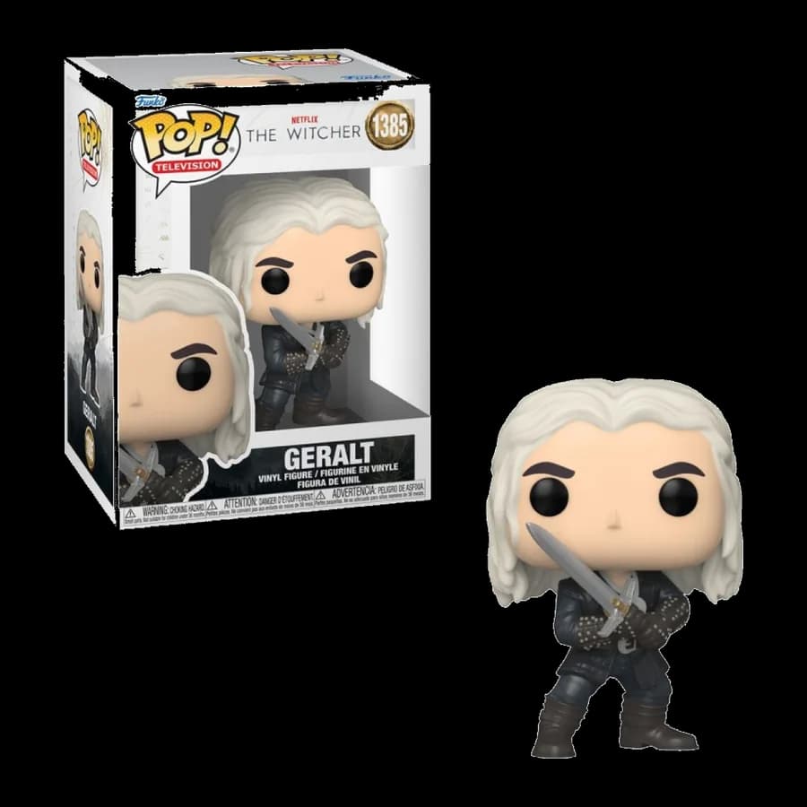 FUNKO POP! TELEVISION: THE WITCHER S3 - GERALT #1385 VINYL FIGURE
