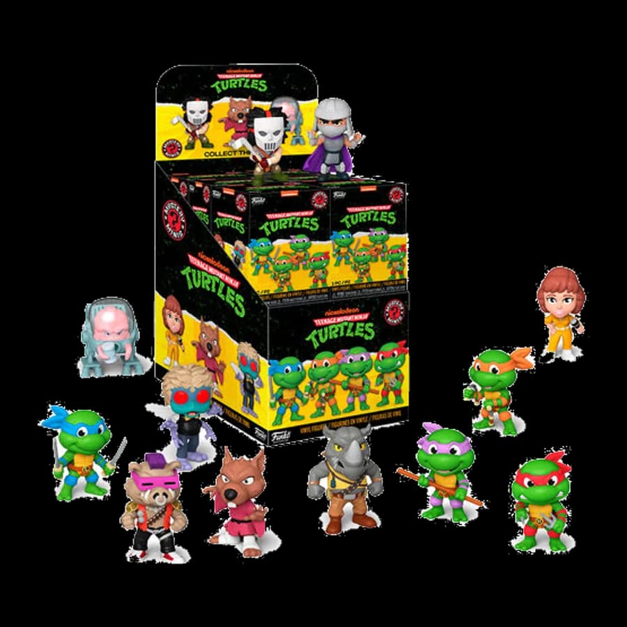 FUNKO MYSTERY MINIS: TEENAGE MUTANT NINJA TURTLES VINYL FIGURE (BLIND BOX/RANDOM)