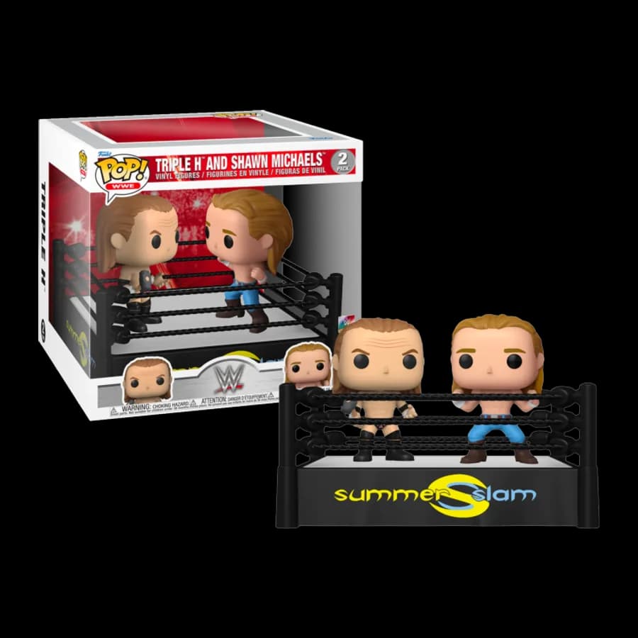 FUNKO POP! 2-PACK MOMENTS: WWE - TRIPLE H' AND SHAWN MICHAELS VINYL FIGURES