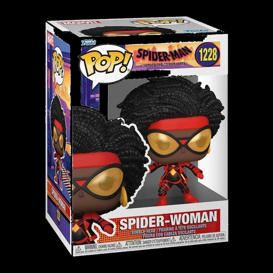FUNKO POP! MARVEL SPIDER-MAN ACROSS THE SPIDER-VERSE - SPIDER-WOMAN #1228 VINYL FIGURE