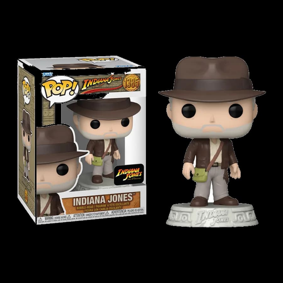 FUNKO POP! MOVIES: INDIANA JONES - INDIANA JONES #1385 VINYL FIGURE