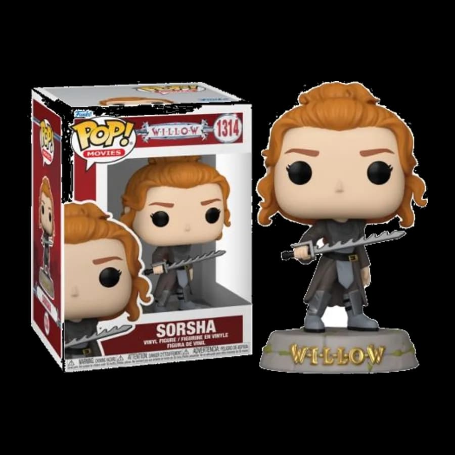 FUNKO POP! DISNEY: WILLOW S1 - SORSHA #1314 BOBBLE-HEAD VINYL FIGURE