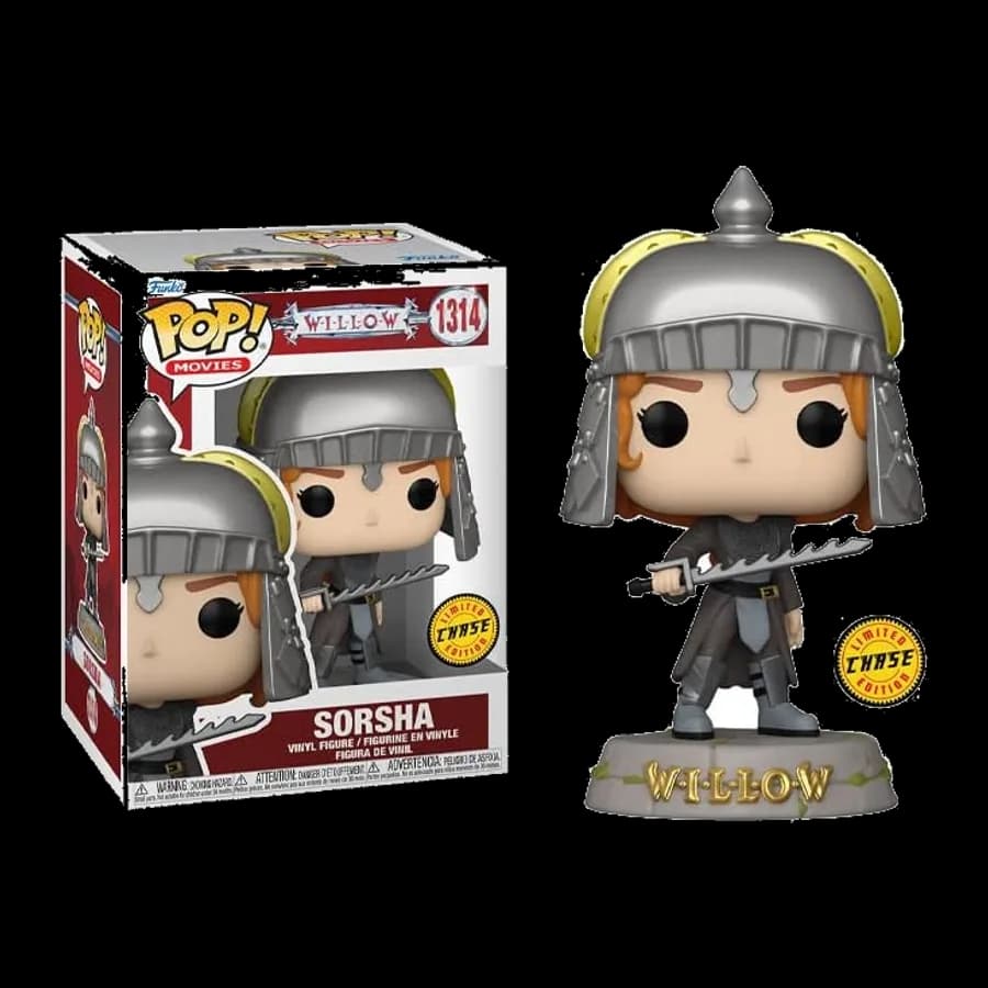 FUNKO POP! DISNEY: WILLOW S1 - SORSHA {CHASE EDITION} #1314 BOBBLE-HEAD VINYL FIGURE