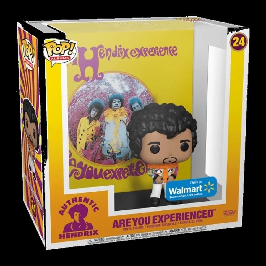 FUNKO POP! ALBUMS: JIMI HENDRIX - ARE YOU EXPERIENCED (Special Edition) #24 VINYL FIGURE