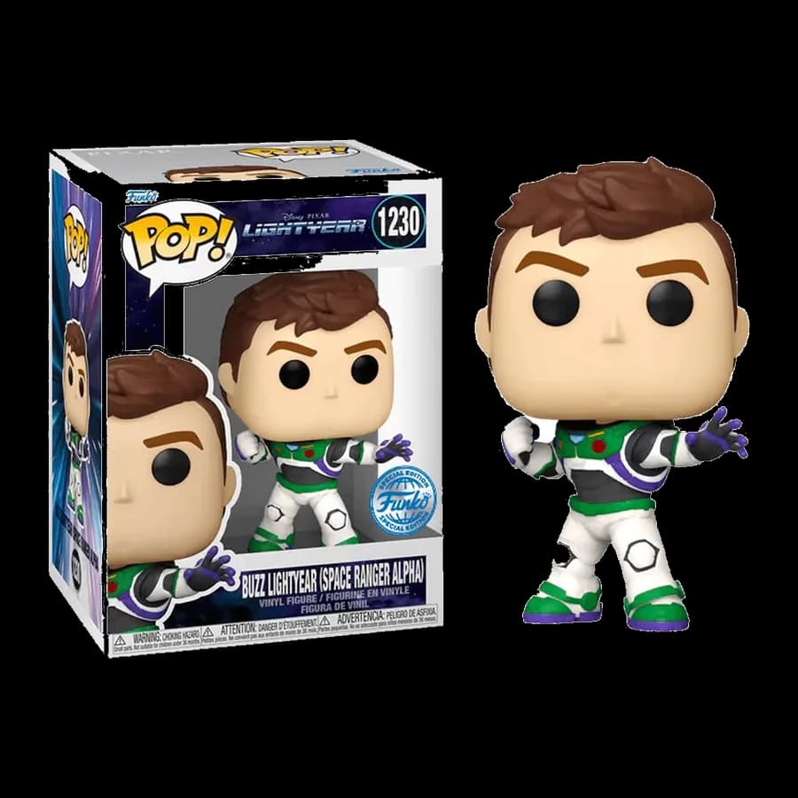 FUNKO POP! LIGHTYEAR - BUZZ LIGHTYEAR (SPACE RANGER ALPHA) (Special Edition) #1230 VINYL FIGURE