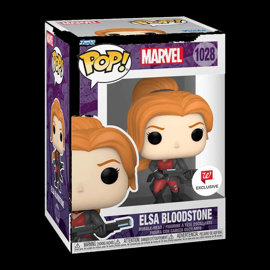 FUNKO POP! MARVEL: ELSA BLOODSTONE (Special Edition) #1028 BOBBLE-HEAD VINYL FIGURE