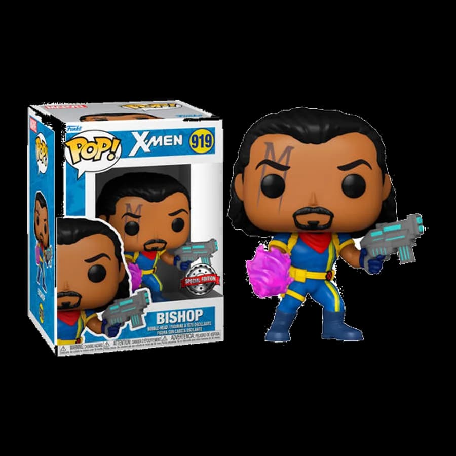 FUNKO POP! MARVEL: X-MEN - BISHOP (Special Edition) #919 BOBBLE-HEAD VINYL FIGURE